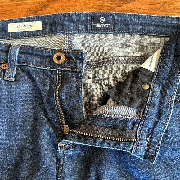 AG Adriano Goldschmied the Stevie Slim Straight Jeans 30R - Picture 9 of 10